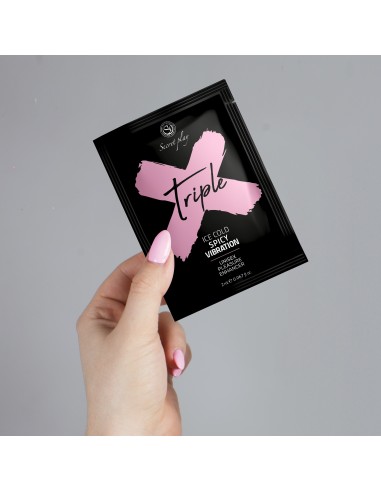 MONODOSIS TRIPLE X - 3 IN 1 UNISEX PLEASURE ENHANCER GEL 2 ML - Do przypisania - 2