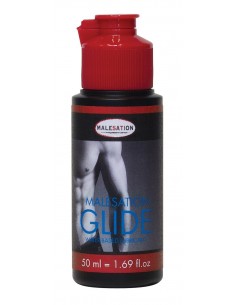 Wodny lubrykant MALESATION Glide 50 ml - Lubrykanty do seksu klasycznego - 1