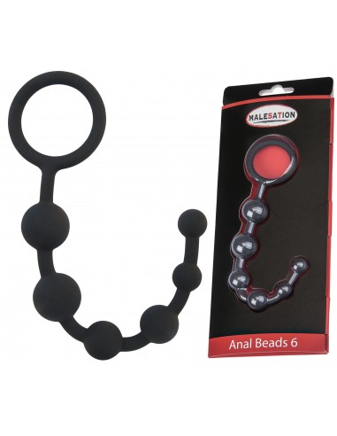 Kulki analne MALESATION Anal Beads 6 - Kulki analne, koraliki analne - 1