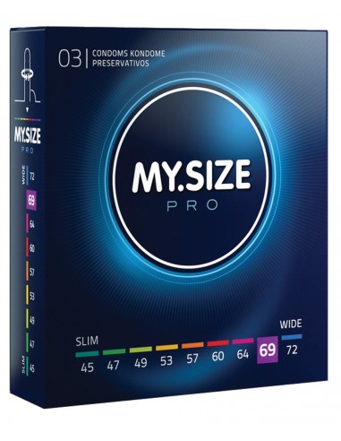 Prezerwatywy MY.SIZE PRO 69 3er - Prezerwatywy klasyczne - 1