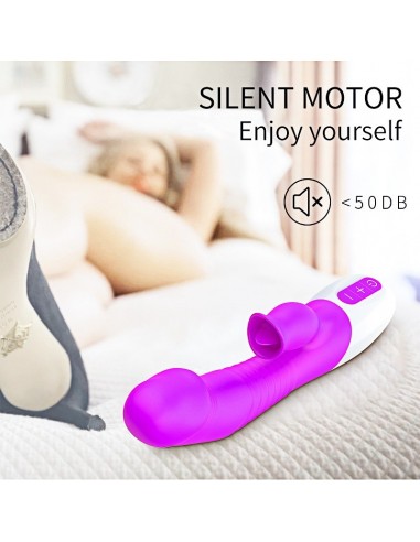 Wibrator Króliczek z Języczkiem i Funkcją Grzania - Wibratory Króliczki - 5