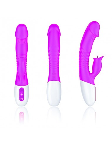 Wibrator Króliczek z Języczkiem i Funkcją Grzania - Wibratory Króliczki - 9