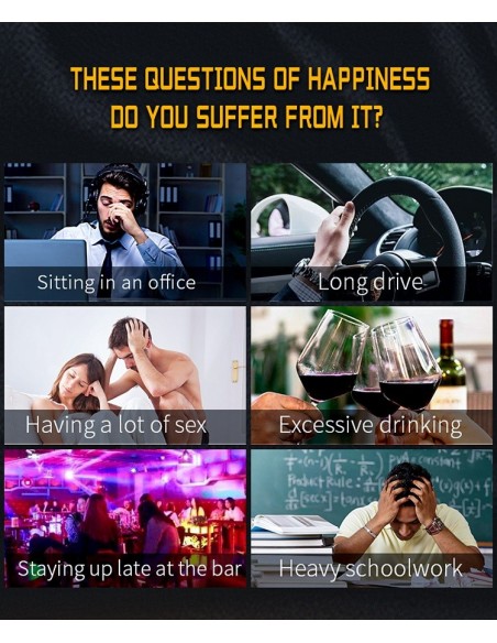 Masażer Prostaty z Pilotem i Podwójnym Pierścieniem 7 Funkcji + Grzanie - Masażery i stymulatory prostaty - 10