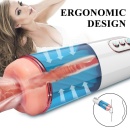 Masturbator wibracyjny Vibration 7 z funkcją ssącą i ręczną regulacją: 7 trybów wibracji, 7 trybów ssania, akumulator USB - 2