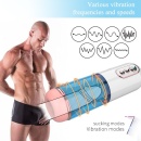 Masturbator wibracyjny Vibration 7 z funkcją ssącą i ręczną regulacją: 7 trybów wibracji, 7 trybów ssania, akumulator USB - 4
