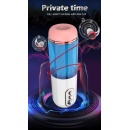 Masturbator wibracyjny Vibration 7 z funkcją ssącą i ręczną regulacją: 7 trybów wibracji, 7 trybów ssania, akumulator USB - 10