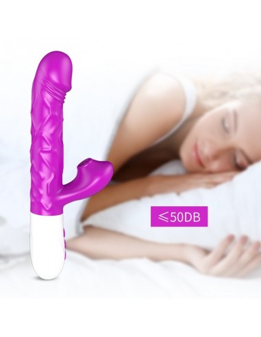 Wibrator Króliczek z Funkcjami Grzania, Ssania i Ruchem Góra/Dół - Wibratory Króliczki - 3