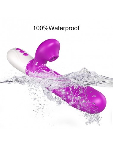 Wibrator Króliczek z Funkcjami Grzania, Ssania i Ruchem Góra/Dół - Wibratory Króliczki - 6