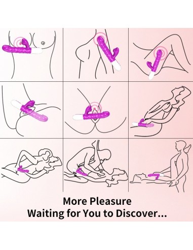 Wibrator Króliczek z Funkcjami Grzania, Ssania i Ruchem Góra/Dół - Wibratory Króliczki - 10