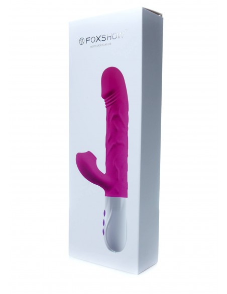 Wibrator Króliczek z Funkcjami Grzania, Ssania i Ruchem Góra/Dół - Wibratory Króliczki - 13