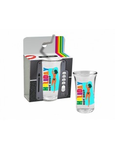 HOLIDAY HOT SHOTS - kiliszek do wódki junior 35 ml - Śmieszne gadżety, prezenty - 1