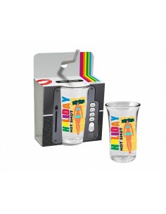 HOLIDAY HOT SHOTS - kiliszek do wódki junior 35 ml - Śmieszne gadżety, prezenty - 1 2