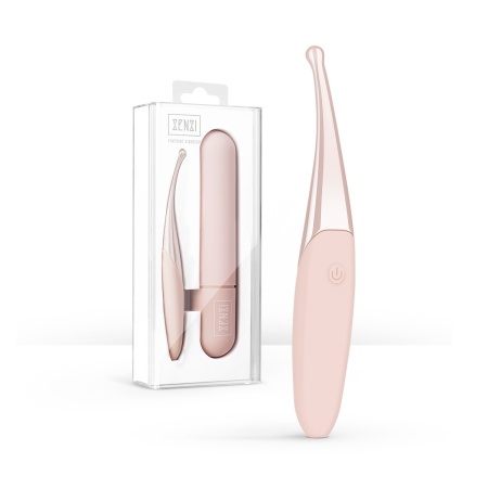 Wibrator punktowy Senzi Pink - 12 trybów, wodoodporny, długość 14,70 cm - 2