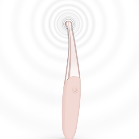Wibrator punktowy Senzi Pink - 12 trybów, wodoodporny, długość 14,70 cm - 3
