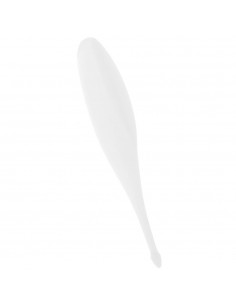 Wibrujące jajeczko Twirling Fun Trip Vibrator (White) - Kulki Gejszy i Jajeczka Wibrujące - 1 2