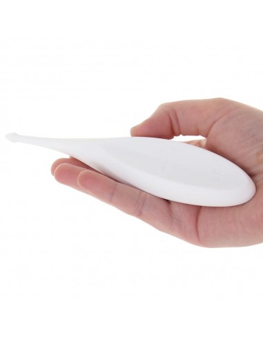 Wibrujące jajeczko Twirling Fun Trip Vibrator (White) - Kulki Gejszy i Jajeczka Wibrujące - 4