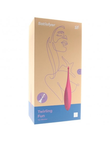 Wibrujące jajeczko Twirling Fun Trip Vibrator (Magenta) - Kulki Gejszy i Jajeczka Wibrujące - 6