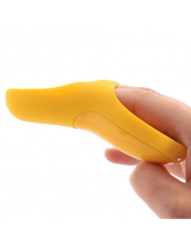 Wibrator na palec Teaser Finger Vibrator (dark yellow) - Nakładki na palce - 2