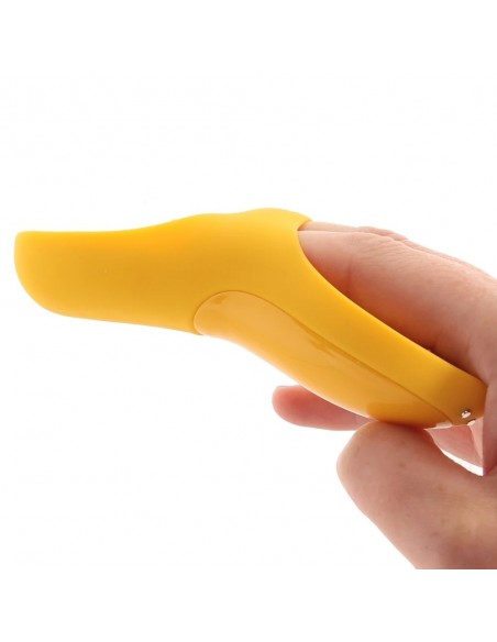 Wibrator na palec Teaser Finger Vibrator (dark yellow) - Nakładki na palce - 2