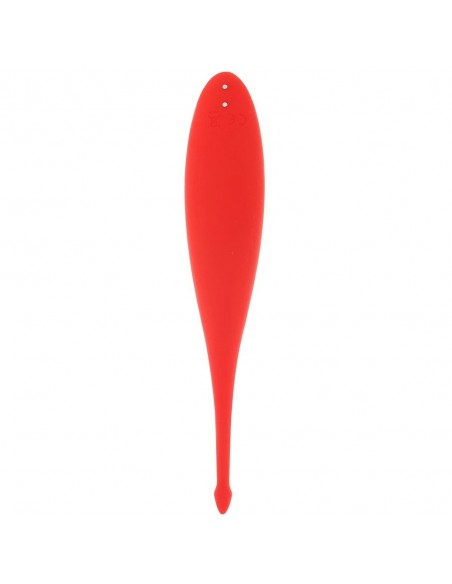 Wibrujące jajeczko Twirling Fun Trip Vibrator (Poppy Red) - Kulki Gejszy i Jajeczka Wibrujące - 5