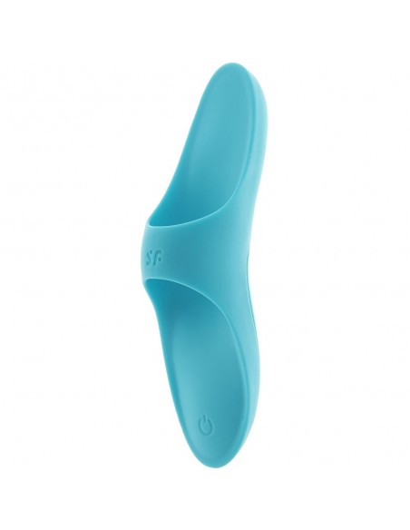 Wibrator na palec Teaser Finger Vibrator (light blue) - Nakładki na palce - 1