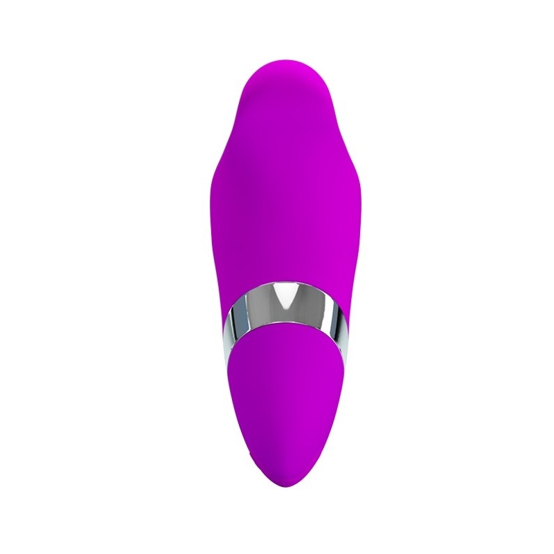 Wibrator Cute z 12 funkcjami wibracji – silikon medyczny, IPX6, 18 cm - 5