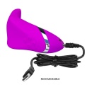 Wibrator Cute z 12 funkcjami wibracji – silikon medyczny, IPX6, 18 cm - 9