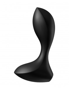 Wibrator analny Backdoor Lover (Black) - Kulki i korki analne wibrujące - 1 2