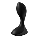 Wibrator analny Satisfyer Backdoor Lover - silikon przyjazny dla ciała, 12 programów, szeroka podstawa, 11,2 cm - 4
