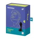 Wibrator analny Satisfyer Backdoor Lover - silikon przyjazny dla ciała, 12 programów, szeroka podstawa, 11,2 cm - 5