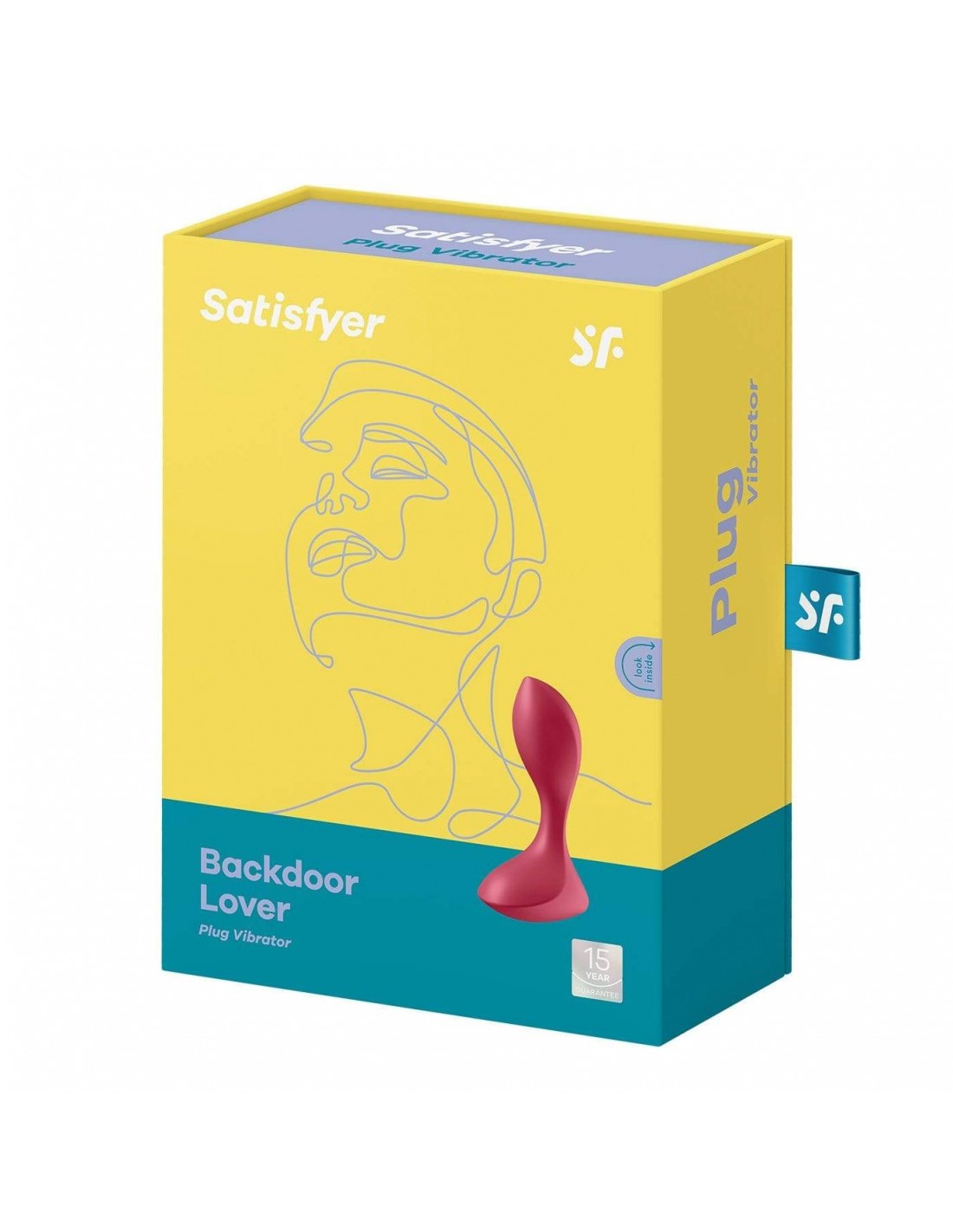 Masażer i Stymulator Analny Backdoor Lover Red