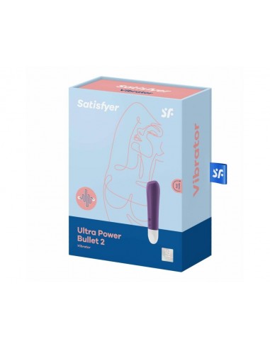 Mini wibrator Ultra Power Bullet 2 (Violet) - Wibratory Mini - 6