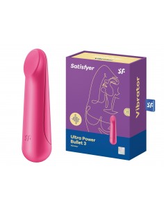 Masażer łechtaczki Ultra Power Bullet 3 (Red) - Do przypisania - 1