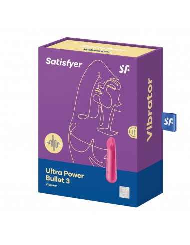 Masażer łechtaczki Ultra Power Bullet 3 (Red) - Do przypisania - 3