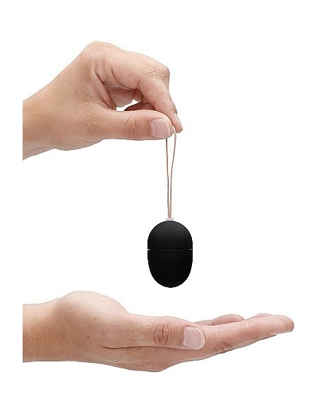 Bezprzewodowe jajeczko wibrujące 10 - Small - Black - Wibratory Jajeczka - 9