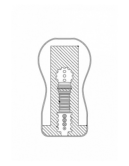 Masturbator Dark Easy Rider - Anal - Masturbatory i Sztuczne pochwy - 3