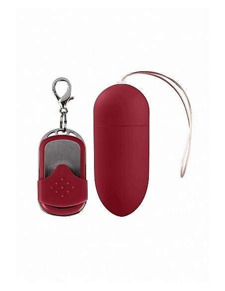 Bezprzewodowe jajeczko wibrujące 10 - Big - Red - Wibratory Jajeczka - 1