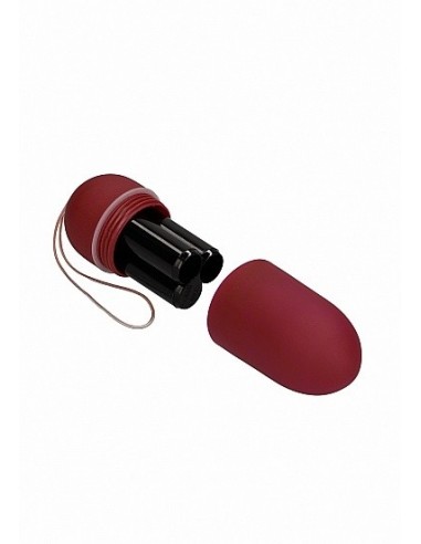 Bezprzewodowe jajeczko wibrujące 10 - Big - Red - Wibratory Jajeczka - 6