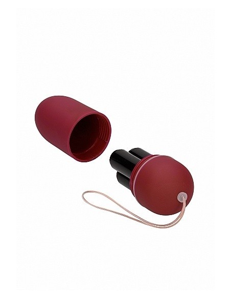 Bezprzewodowe jajeczko wibrujące 10 - Big - Red - Wibratory Jajeczka - 7