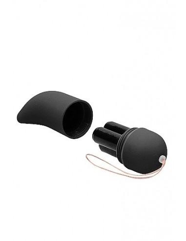 Bezprzewodowe jajeczko wibrujące G-Spot - Big - Black - Wibratory Jajeczka - 7