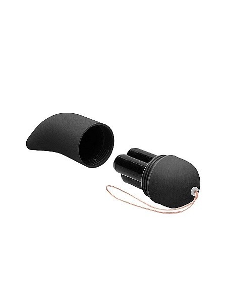 Bezprzewodowe jajeczko wibrujące G-Spot - Big - Black - Wibratory Jajeczka - 7