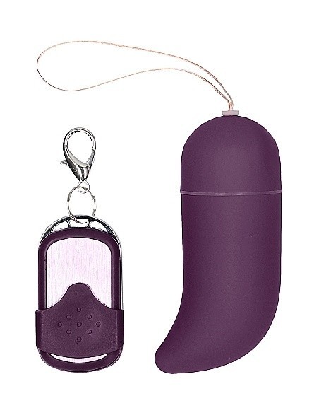Bezprzewodowe jajeczko wibrujące G-Spot - Big - Purple - Wibratory Jajeczka - 1