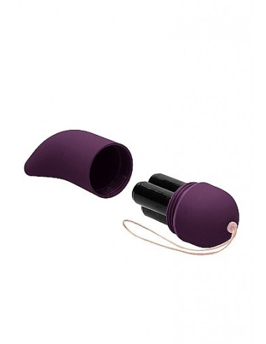 Bezprzewodowe jajeczko wibrujące G-Spot - Big - Purple - Wibratory Jajeczka - 7