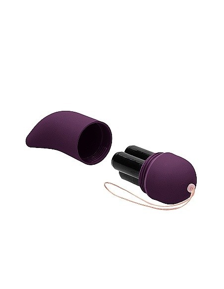 Bezprzewodowe jajeczko wibrujące G-Spot - Big - Purple - Wibratory Jajeczka - 7