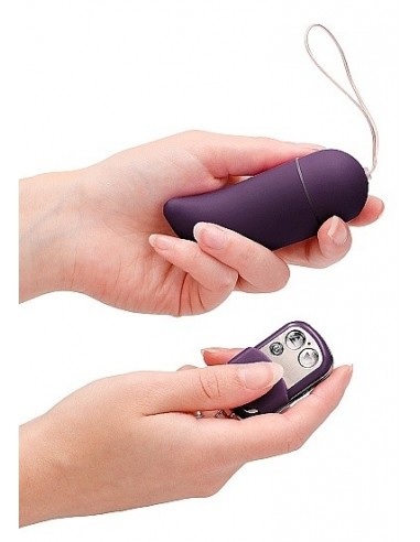 Bezprzewodowe jajeczko wibrujące G-Spot - Big - Purple - Wibratory Jajeczka - 8