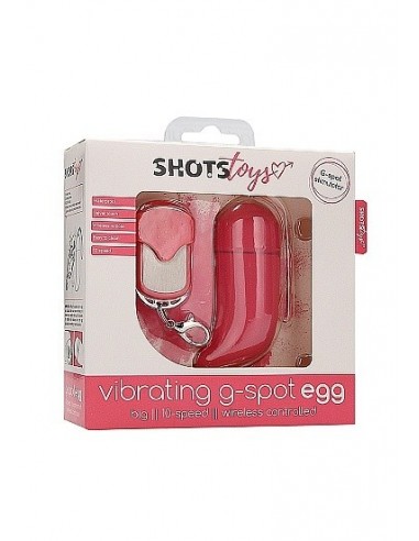 Bezprzewodowe jajeczko wibrujące G-Spot - Big - Pink - Wibratory Jajeczka - 2
