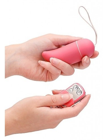 Bezprzewodowe jajeczko wibrujące G-Spot - Big - Pink - Wibratory Jajeczka - 8