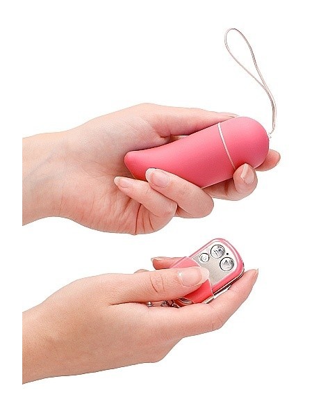 Bezprzewodowe jajeczko wibrujące G-Spot - Big - Pink - Wibratory Jajeczka - 8