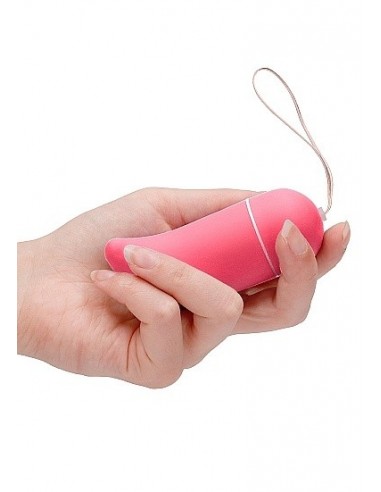 Bezprzewodowe jajeczko wibrujące G-Spot - Big - Pink - Wibratory Jajeczka - 9