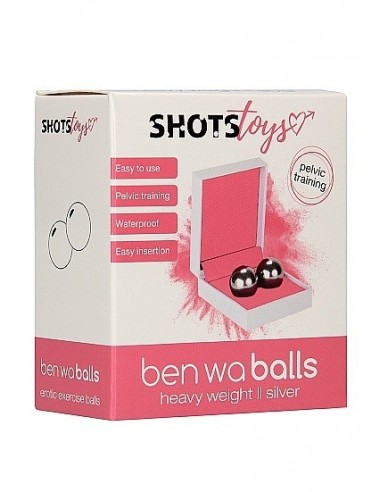 Metalowe Kulki Gejszy Ben Wa Balls - Ciężkie - Kulki Gejszy Podwójne i Pojedyncze - 3